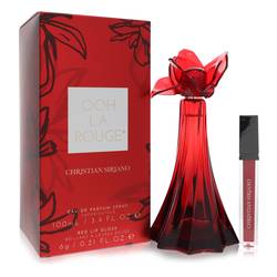 Christian Siriano Ooh La Rouge Eau De Parfum Spray + 0.21 oz Red Lip Gloss By Christian Siriano