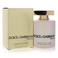 The One Golden Satin Lotion By Dolce & Gabbana